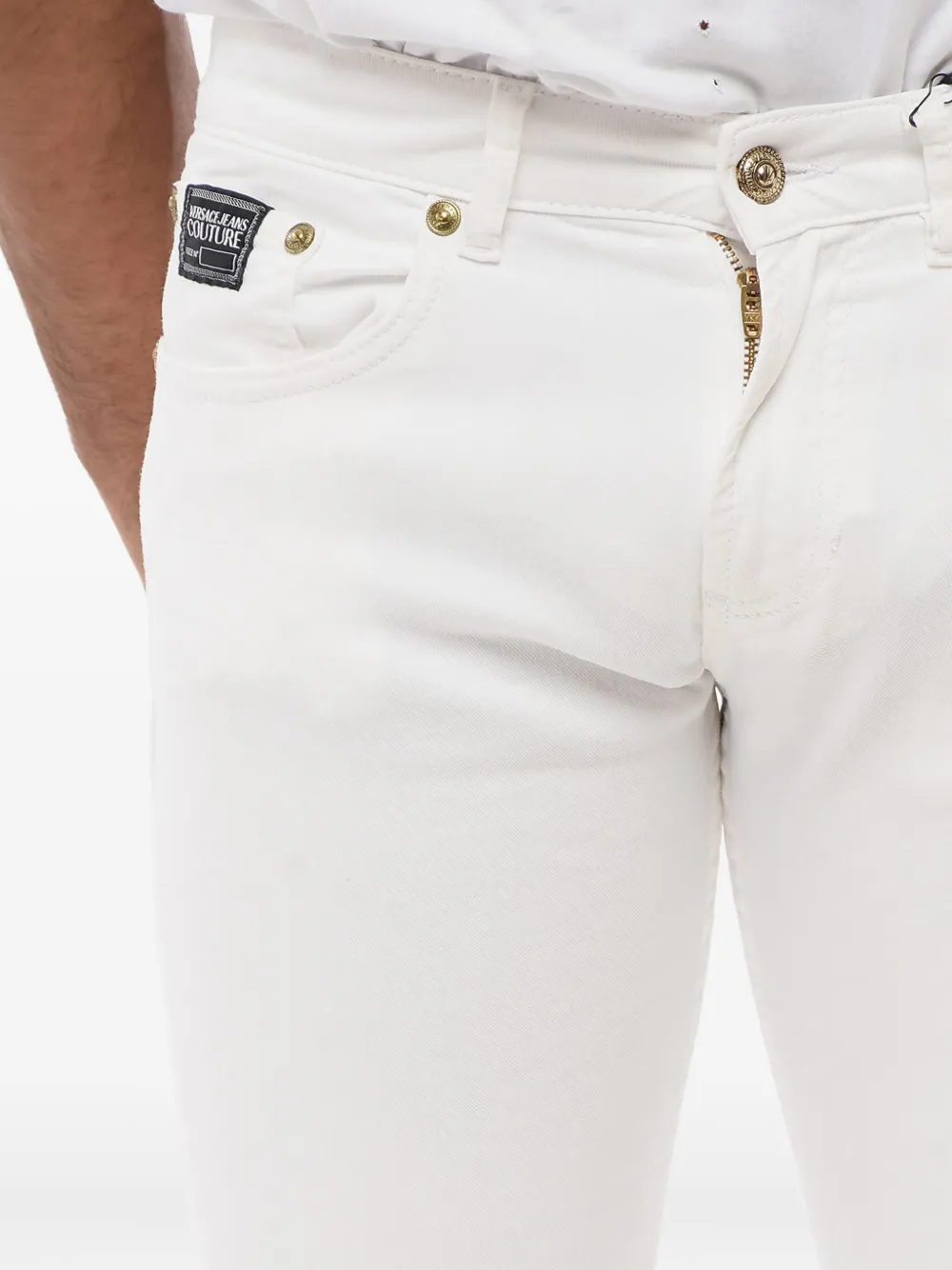 Versace Skinny jeans Wit