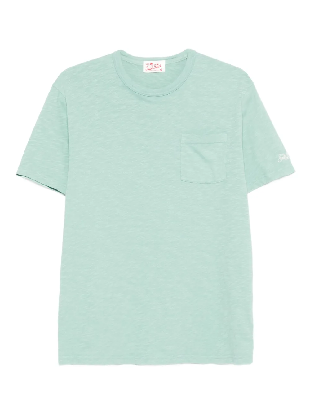 MC2 Saint Barth pocket cotton t-shirt | Green | Image 1