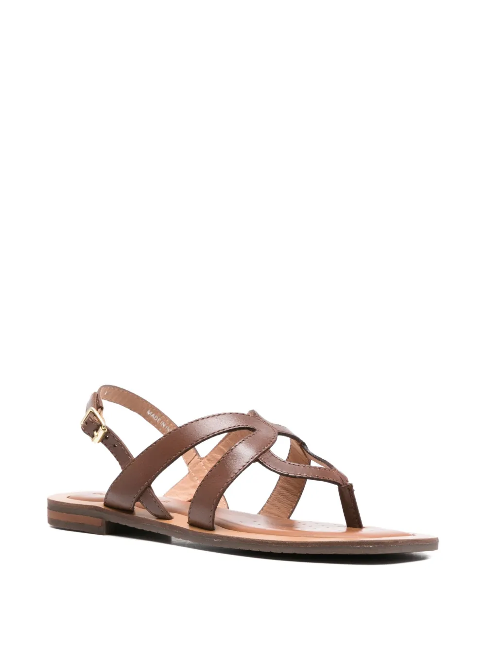 Geox Sozy leather buckled sandals | Flat Sandals | Image 2