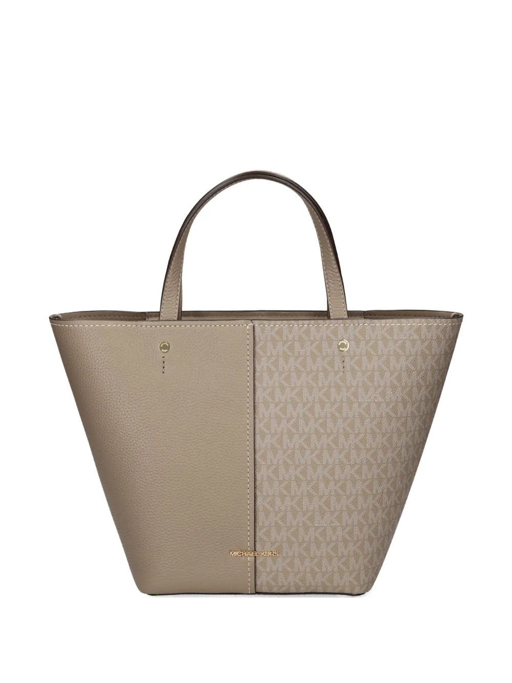 Michael Kors medium Flora two-tone tote bag Beige