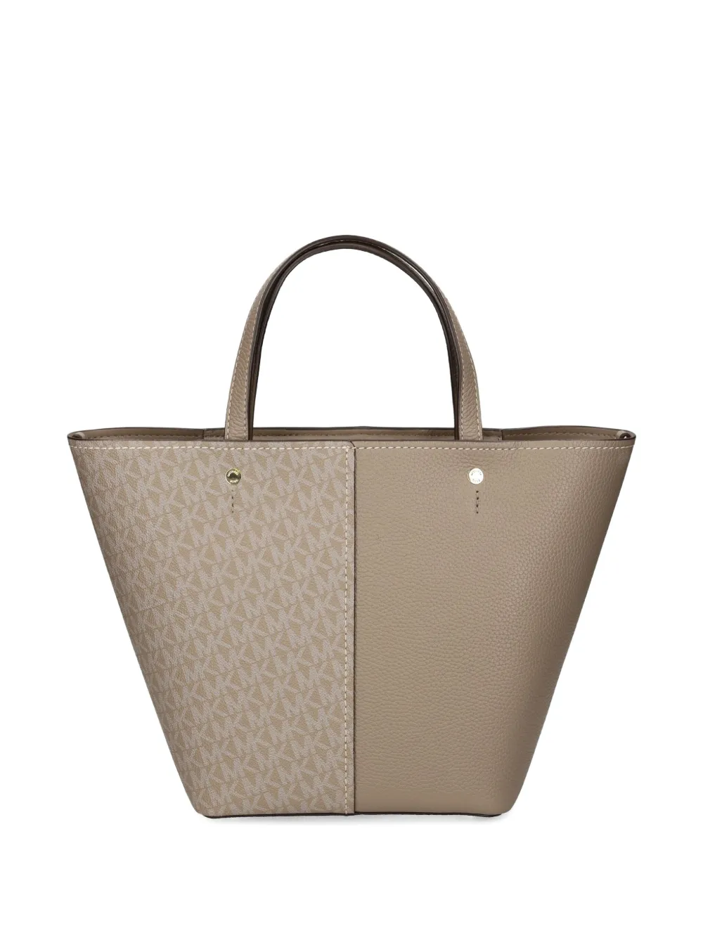 Michael Kors medium Flora two-tone tote bag Beige