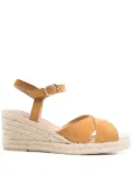 Geox Gelsa ankle-strap wedge espadrilles - Yellow