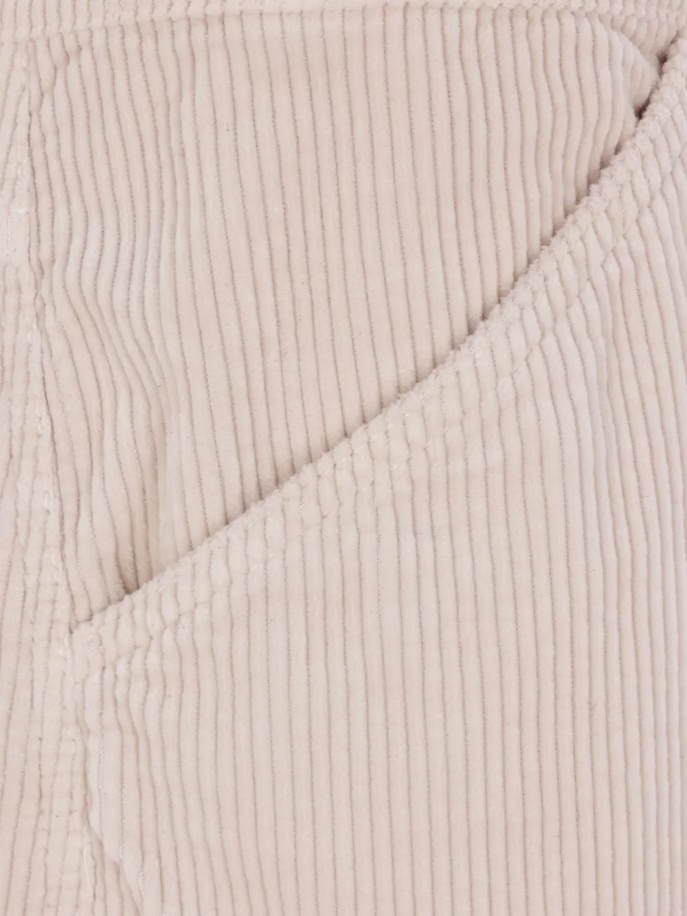 Brunello Cucinelli Corduroy-effect Pocket Trousers In Neutral