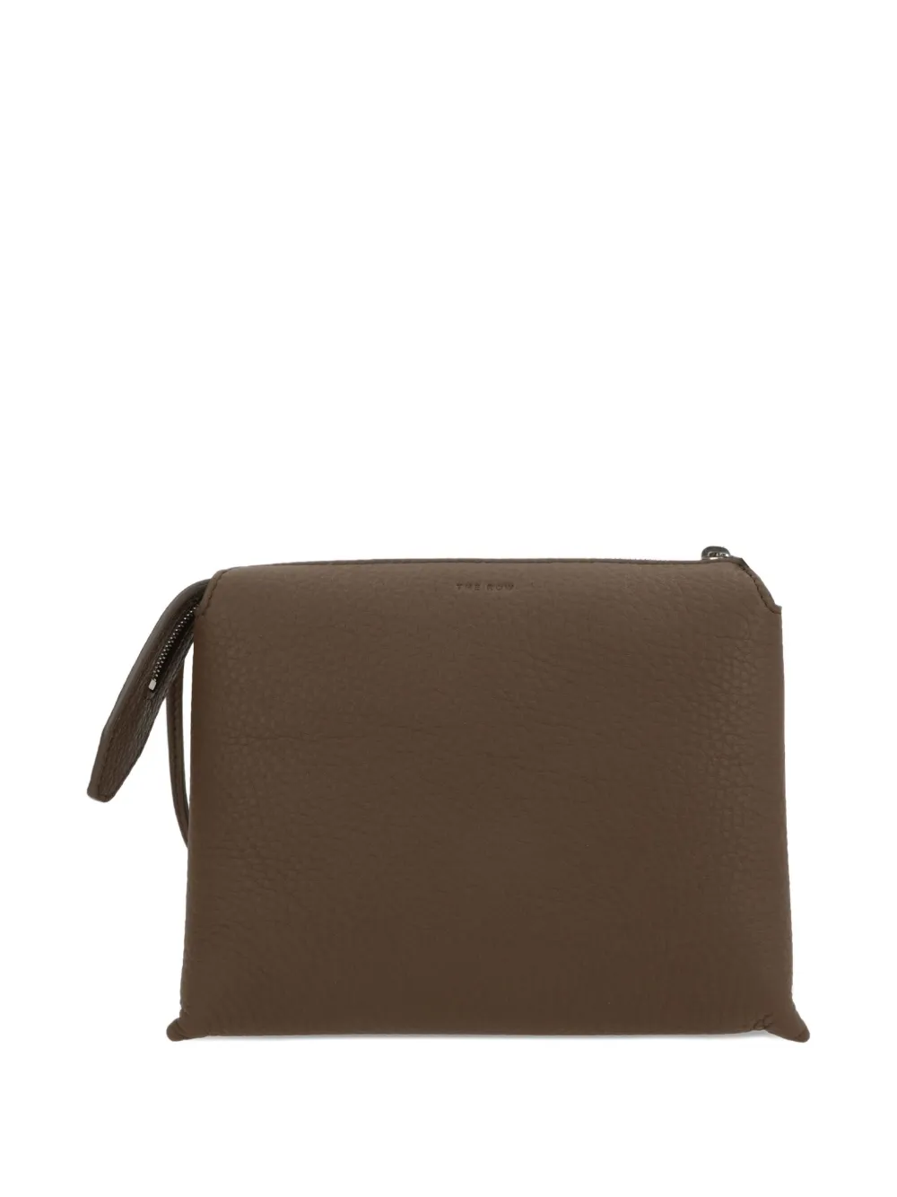 The Row zip-fastening shoulder bag - Bruin