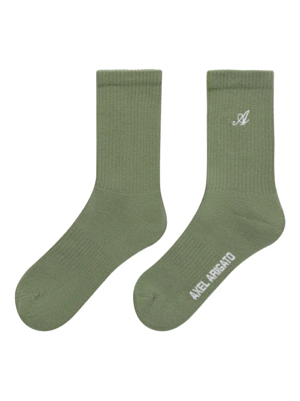 Axel Arigato calcetines tejidos de canalé | verde | Image 1