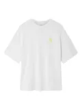 Axel Arigato Stitch A short-sleeves logo T-shirt - White