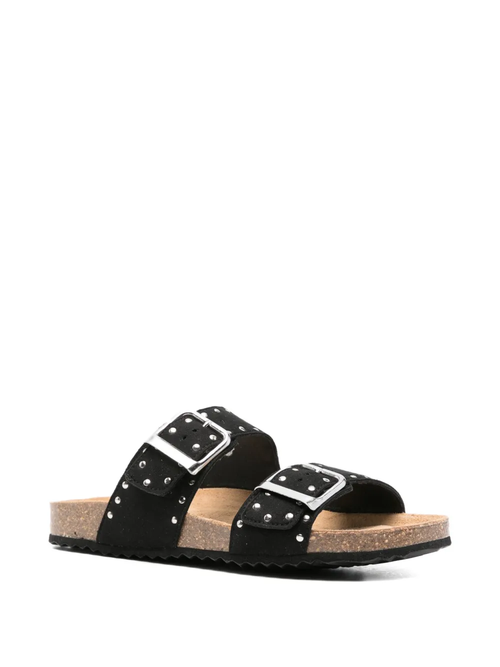 Geox Brionia studded double-buckle sandals | Flat Sandals | Image 2