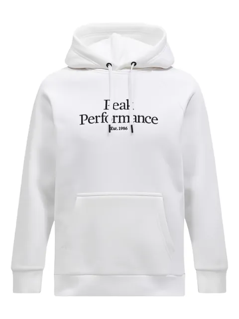 Peak Performance logo-embroidered hoodie