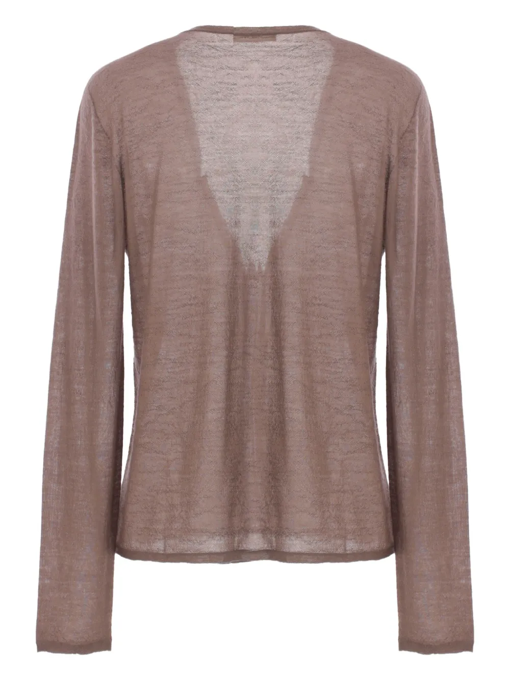 The Row Kasem kasjmier vest Bruin