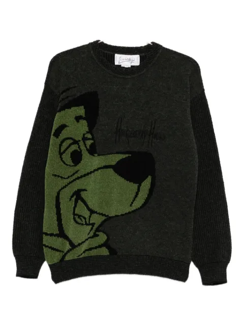 JC de Castelbajac Pre-Owned pull en intarsia (années 1980)