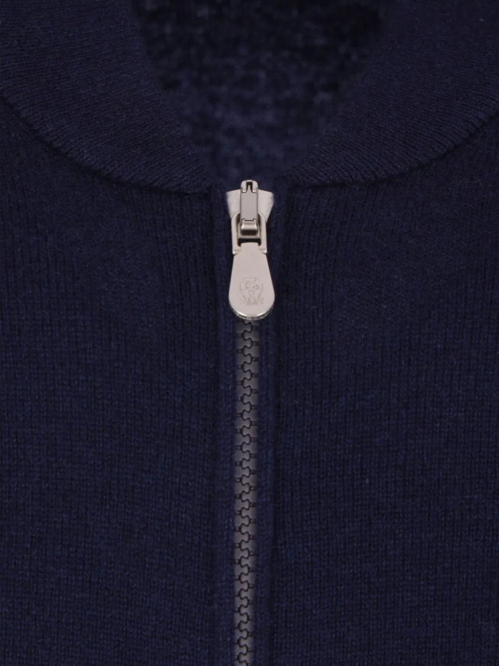 Brunello Cucinelli Vest met rits Blauw