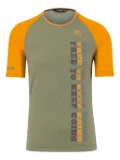 KARPOS raglan-sleeve mesh T-shirt - Green