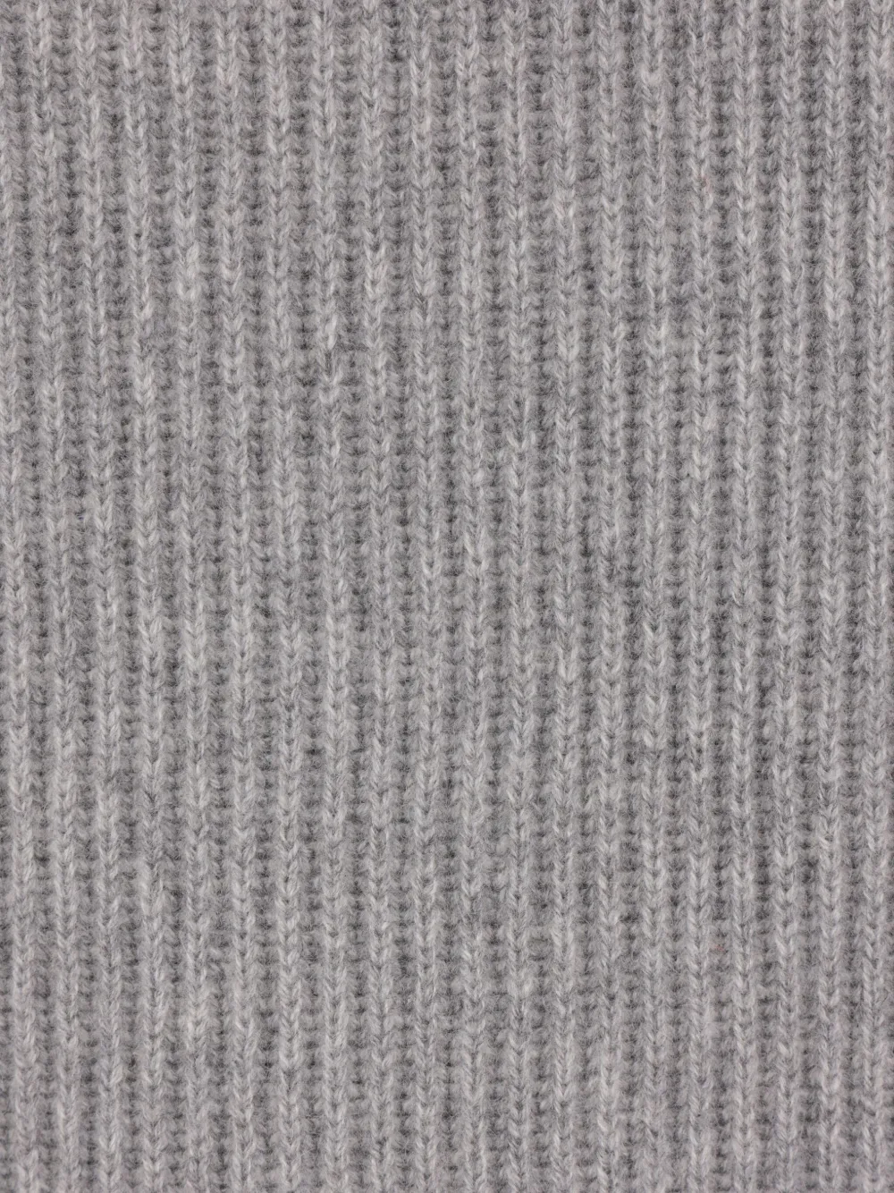Brunello Cucinelli Geribbelde sweater met ronde hals Grijs