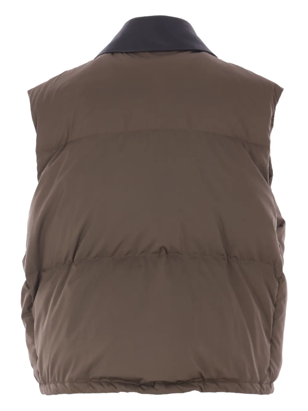 Miu Gewatteerde bodywarmer Groen