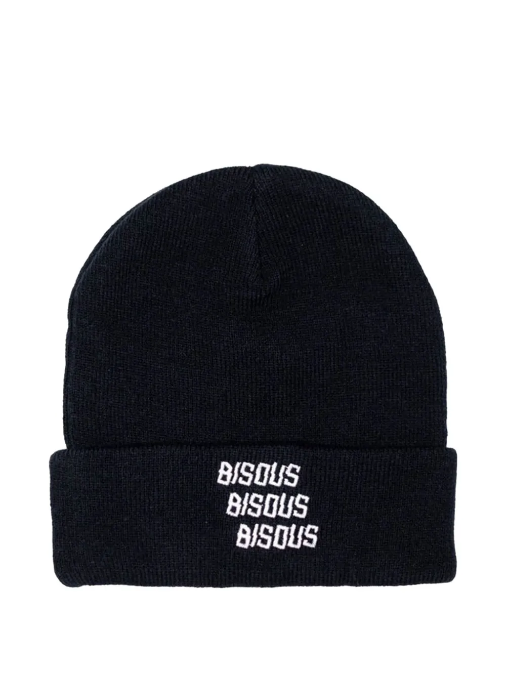 embroidered logo beanie