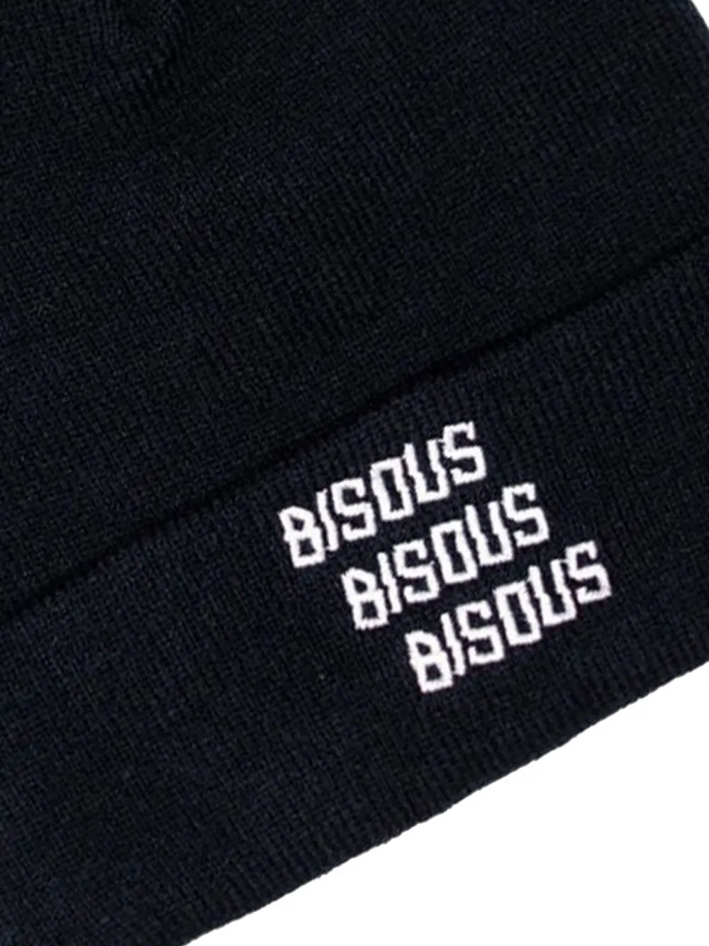 Bisous Skateboards Muts met geborduurd logo - Blauw
