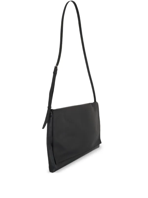 【THE ROW】Nan black leather shoulder bag 29854737_59555051_600.jpg