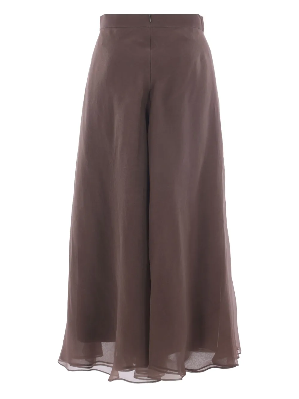 Brunello Cucinelli pleated midi skirt Bruin