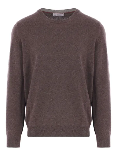 Brunello Cucinelli round-neck cashmere sweater