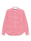 Comme des Garçons Homme 2011 gingham shirt - Red