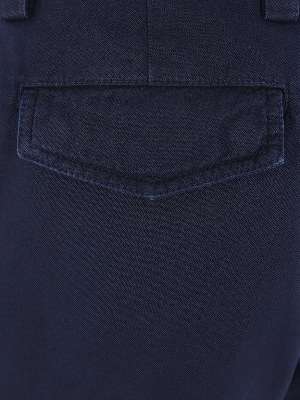 Brunello Cucinelli Broek met opgestikte zak Blauw