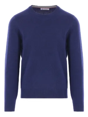 BRUNELLO CUCINELLI カシミヤ ネイビー セーター Brunello Cucinelli カシミア セーター | ブルー | FARFETCH JP