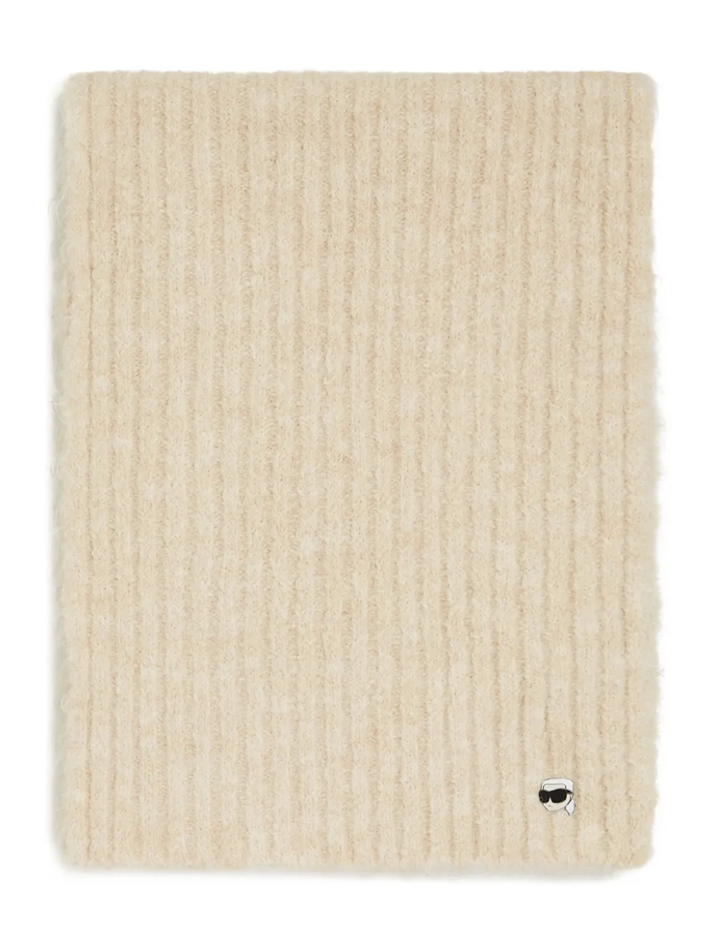 Karl Lagerfeld Sciarpa a coste - Toni neutri