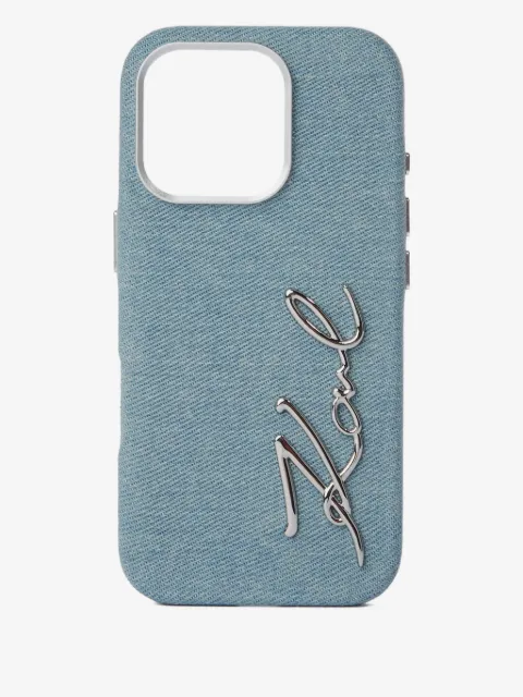 Karl Lagerfeld Jeans funda para iPhone con logo