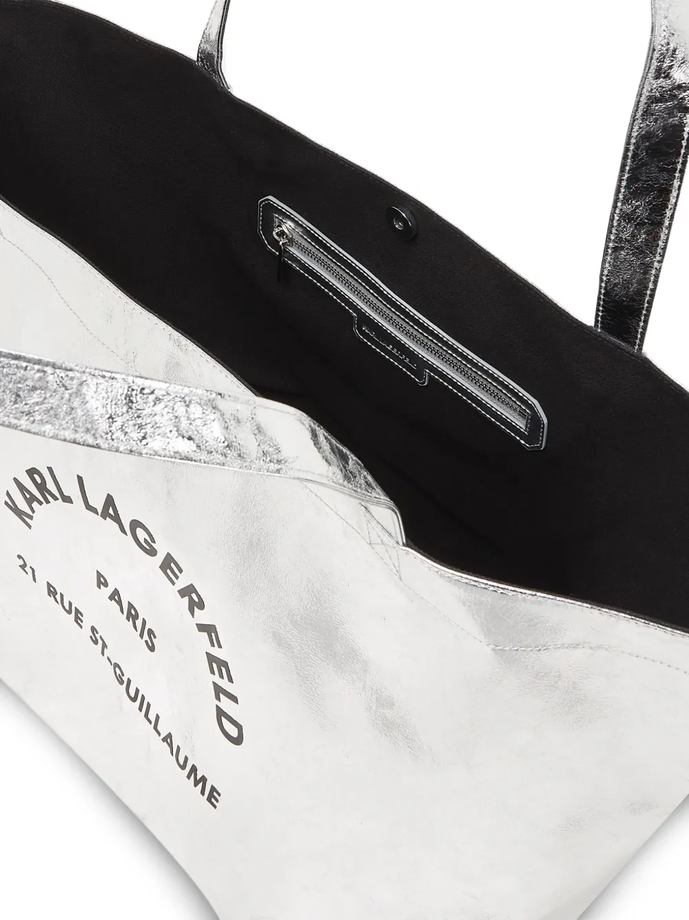 Karl Lagerfeld Grote Rue St-Guillaume shopper Grijs