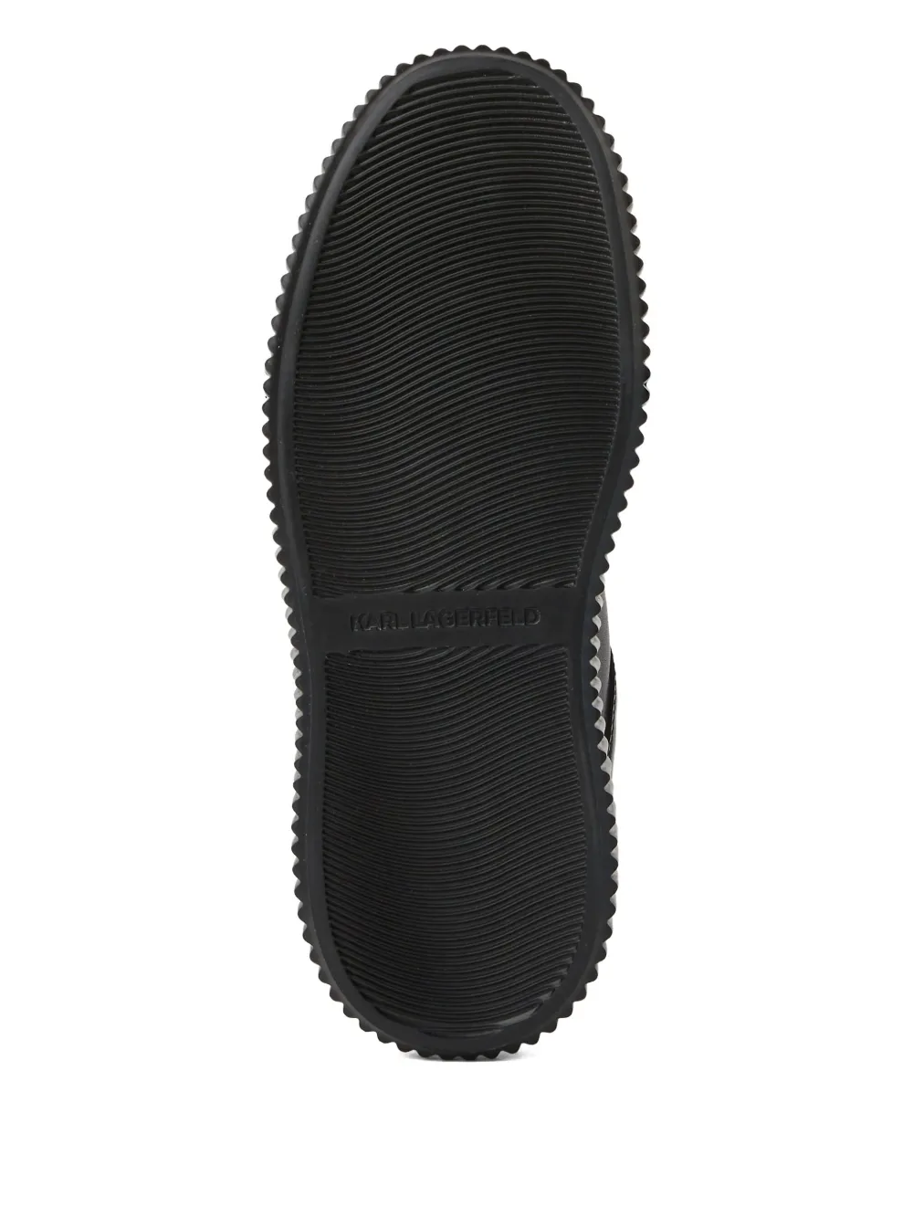 Karl Lagerfeld Sneakers met plateauzool Zwart