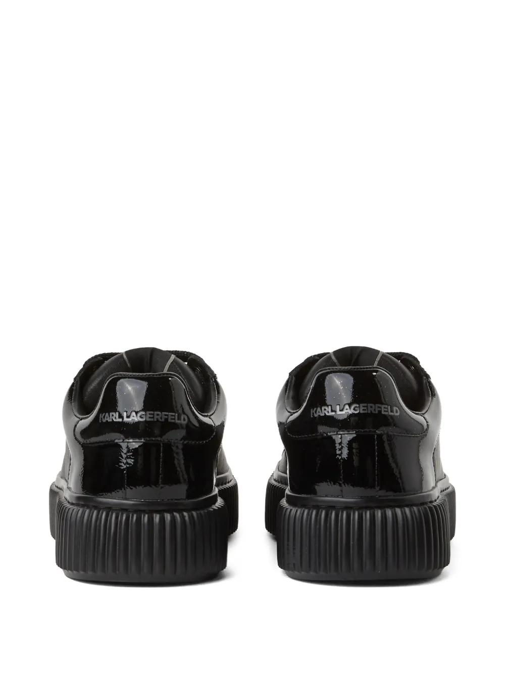 Karl Lagerfeld Sneakers met plateauzool Zwart