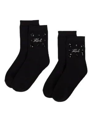 IKON SOCKS 3 PACK - Sokken - black/white/grey