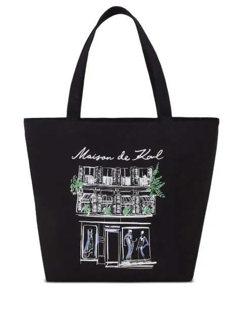 Karl Lagerfeld K/Sketch reversible shopper tote bag
