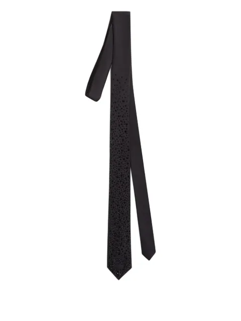 Karl Lagerfeld K/Autograph rhinestone tie