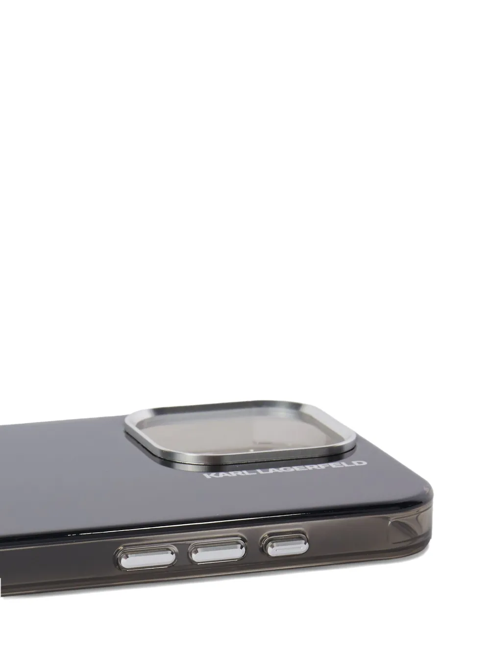 Karl Lagerfeld Aquarelle Choupette iPhone 16 Pro Max hoesje Zwart