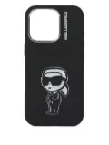 Karl Lagerfeld Ikon Karl-sketch iPhone 16 pro case - Black