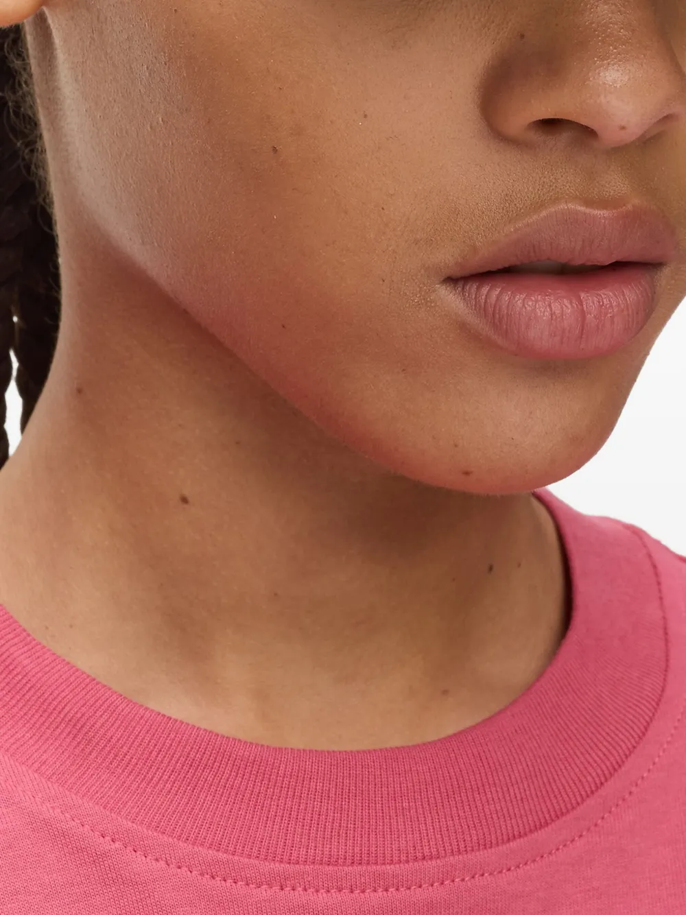 Karl Lagerfeld Jeans Logo-patch Denim Cap Hat In Gray