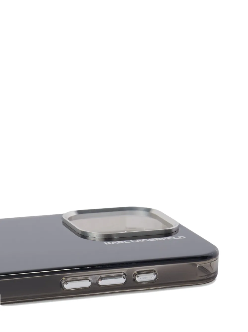 Karl Lagerfeld Aquarelle Choupette iPhone 16 Pro Max hoesje Zwart