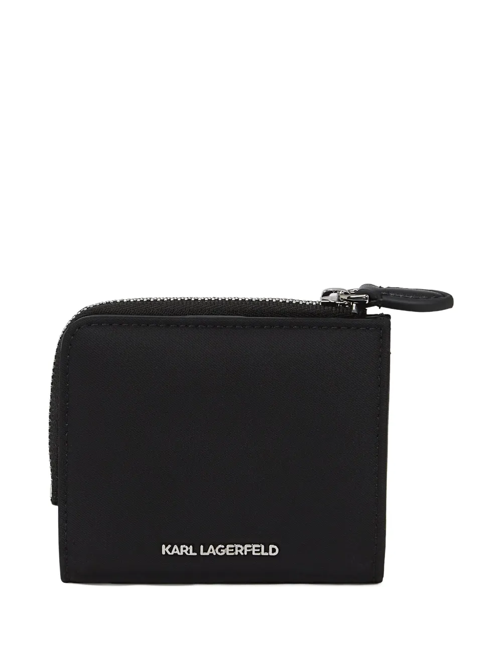 Karl Lagerfeld Ikon portemonnee met rits - Zwart