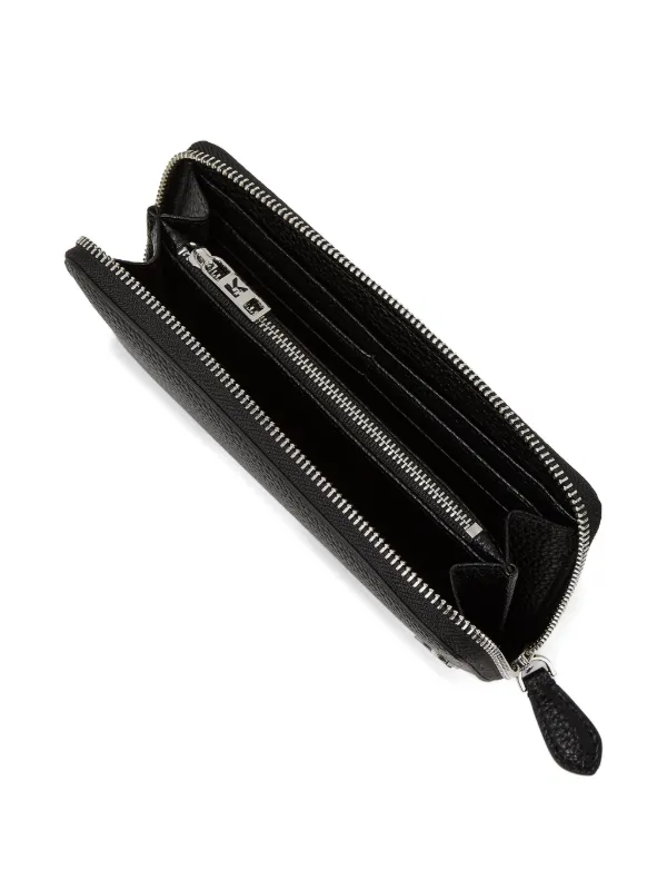 Karl Lagerfeld Ikon ペブル 長財布 | ブラック | FARFETCH JP
