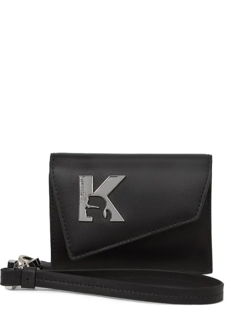 Karl Lagerfeld Jeans Geo logo-plaque wallet