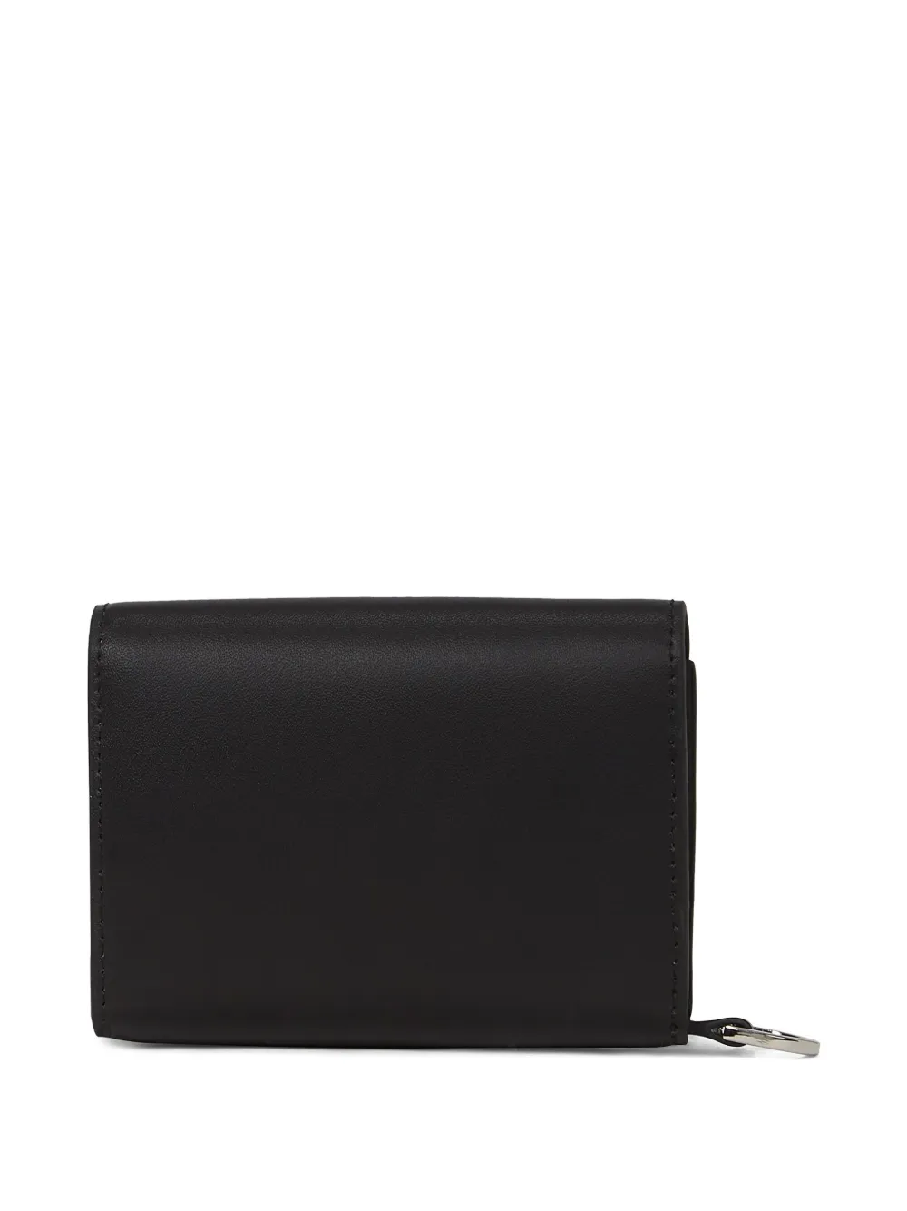 Karl Lagerfeld Jeans Geo portemonnee met logoplakkaat - Zwart