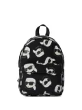 Karl Lagerfeld Kids all-over print backpack - Black