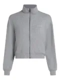 Karl Lagerfeld zip-up top - Grey