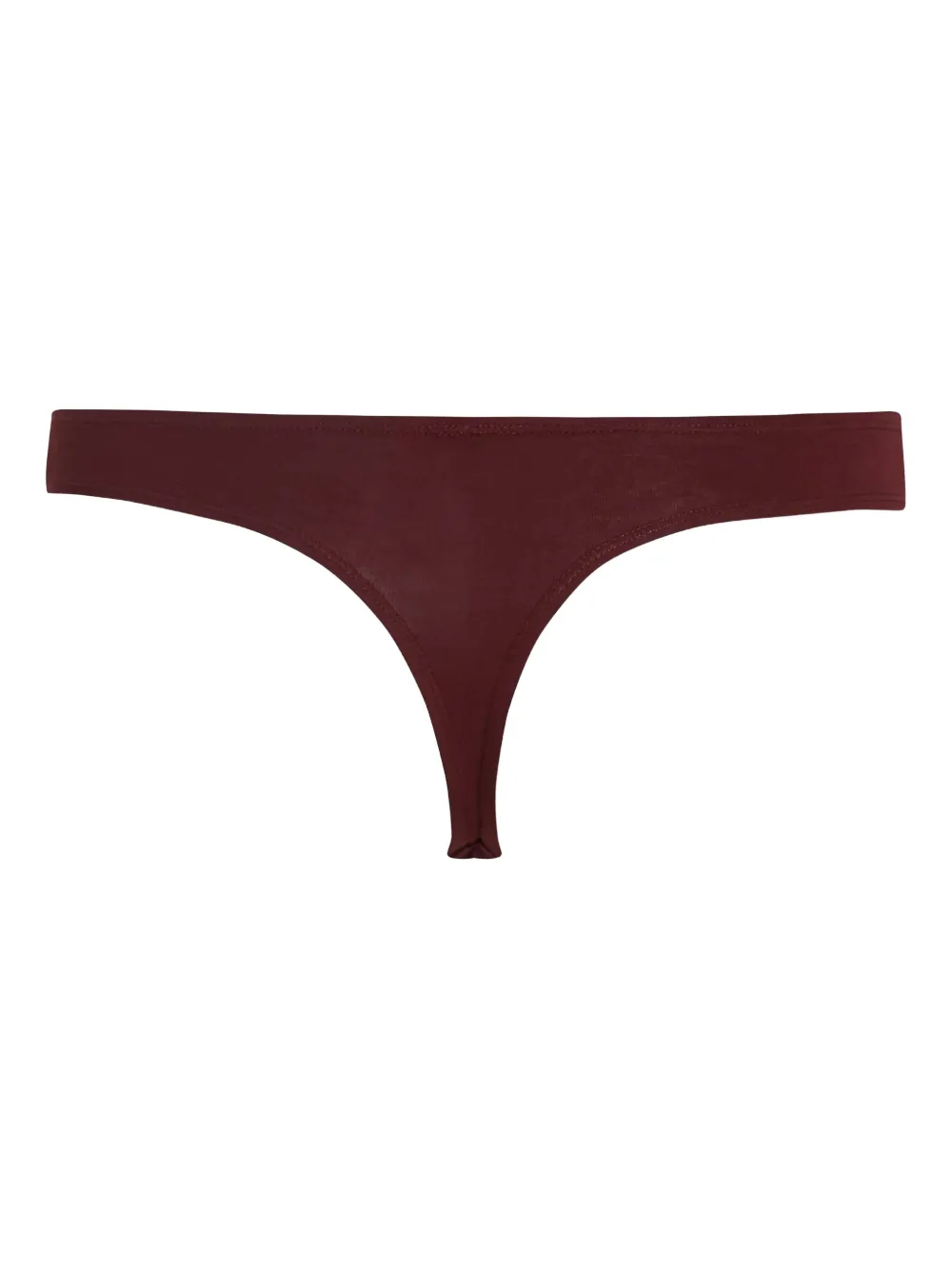 Karl Lagerfeld Drie strings met logodetail - Rood