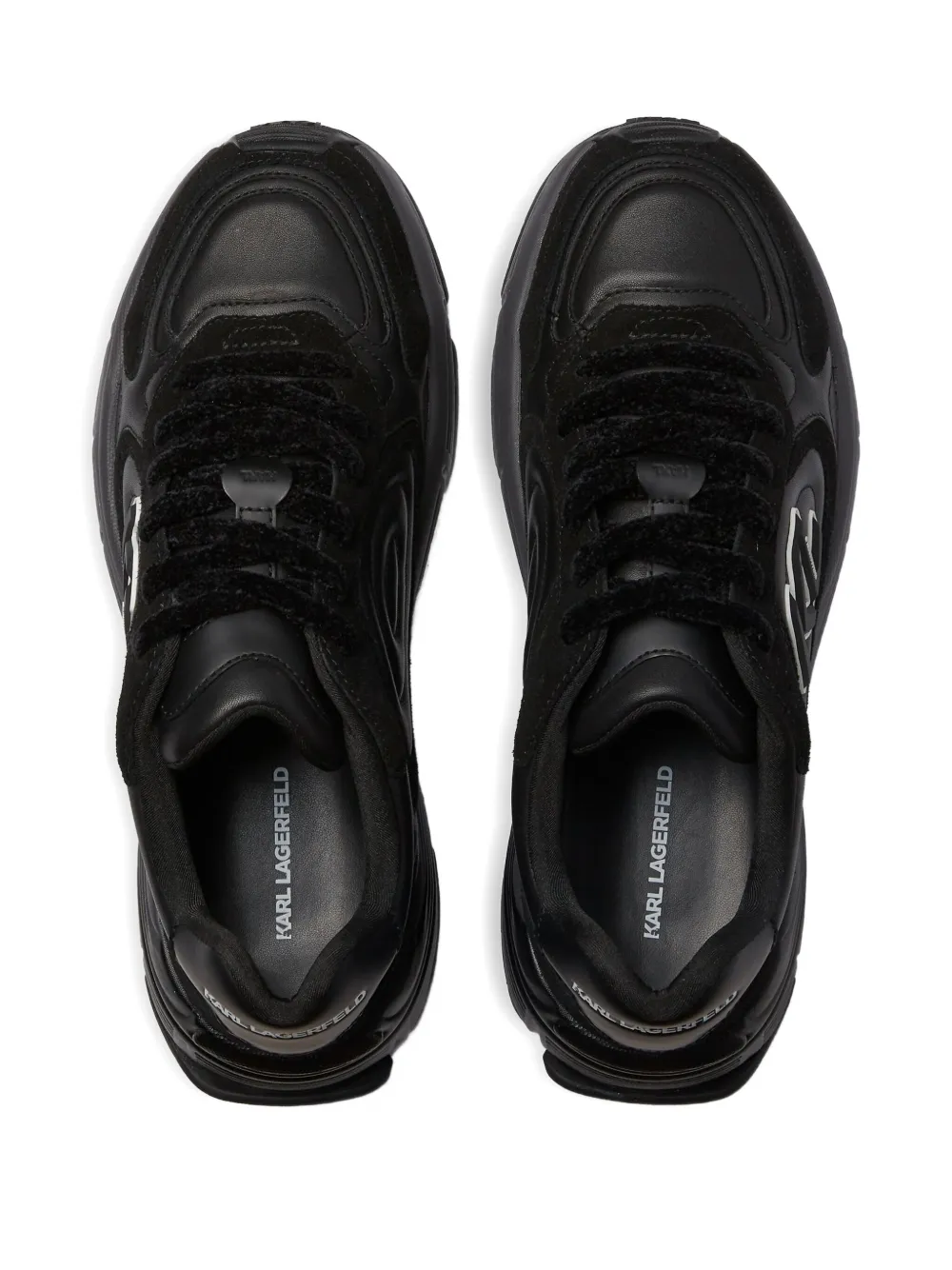 Karl Lagerfeld Jeans Orion sneakers met afwerking Zwart