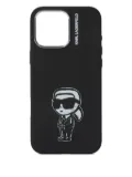 Karl Lagerfeld Ikon Karl-sketch iPhone 16 pro max case - Black