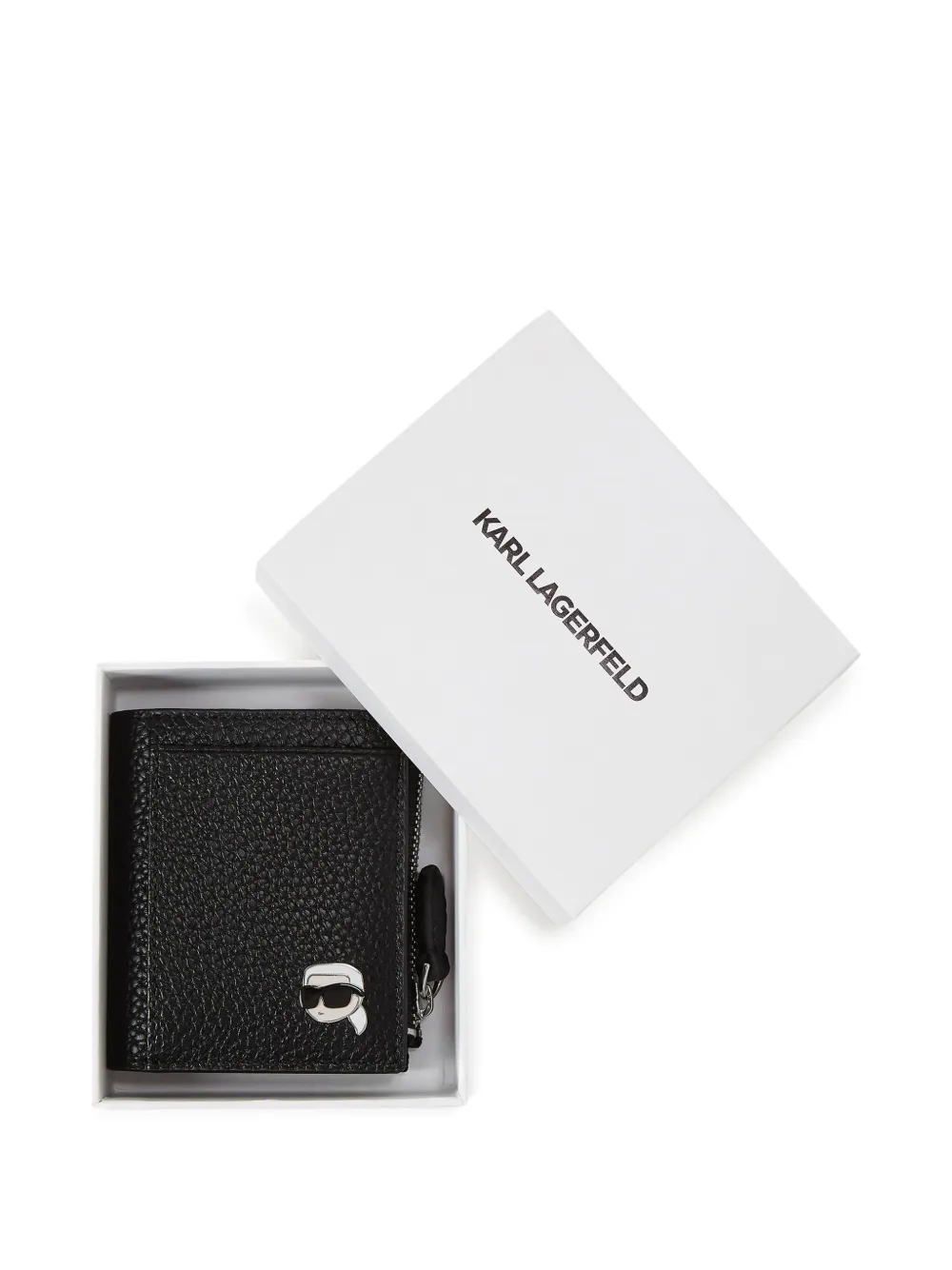 Karl Lagerfeld Portemonnee met rits Zwart