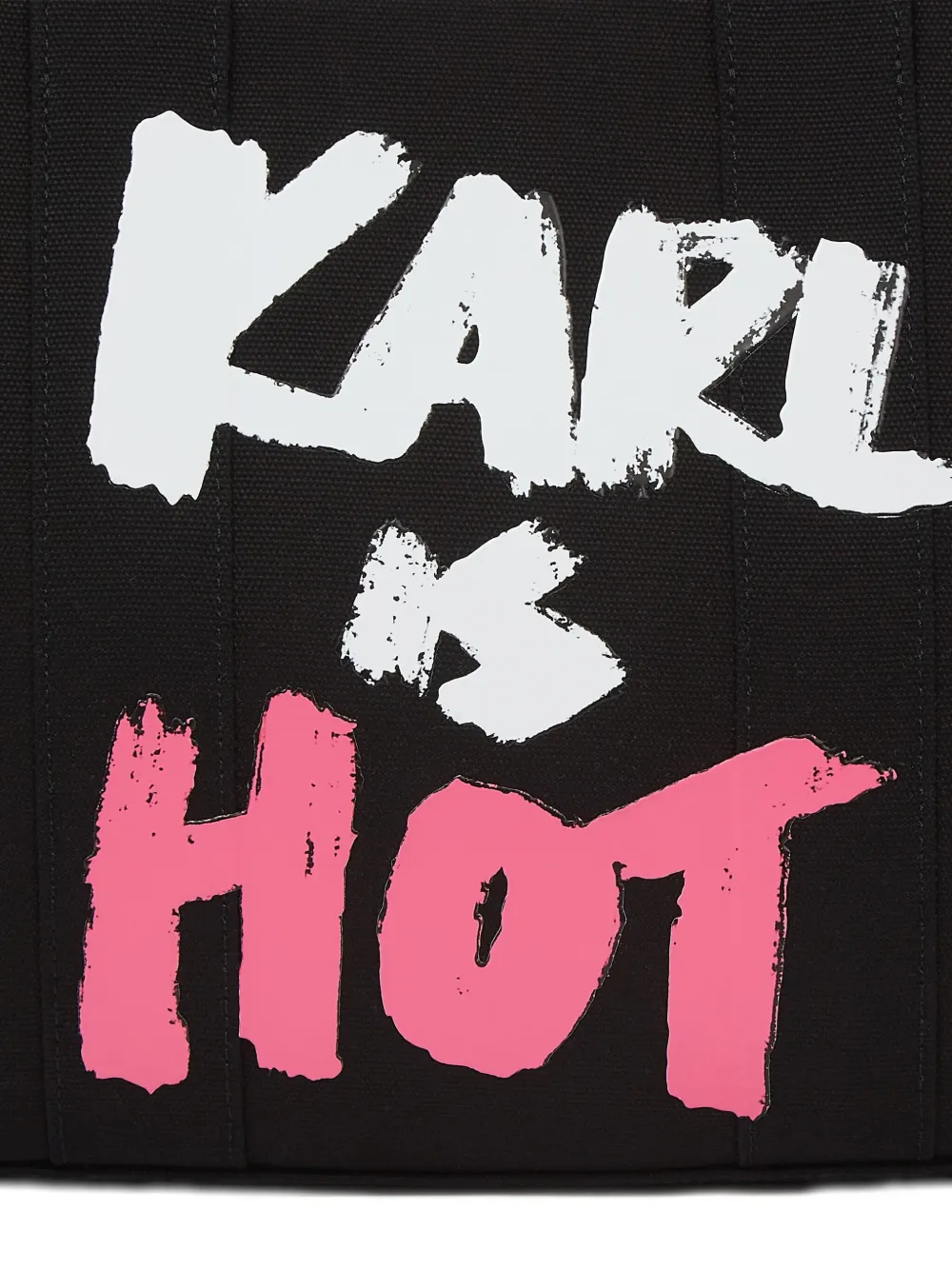 Karl Lagerfeld Medium Karl Is Hot shopper Zwart