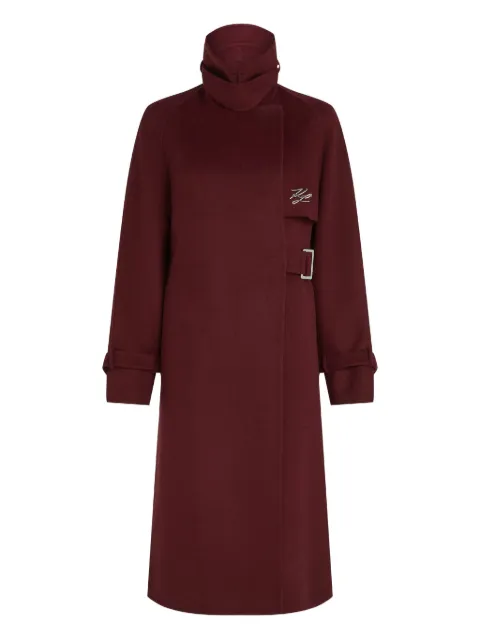 Karl Lagerfeld belted coat